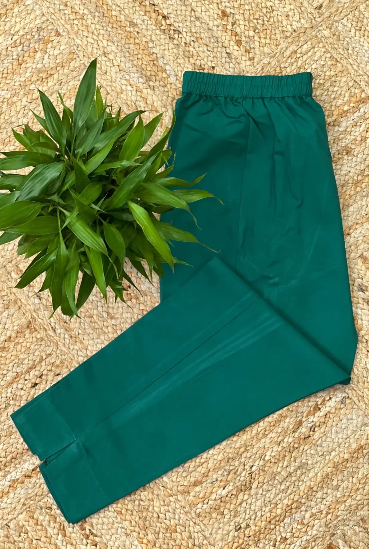 Our Own Brand Premium Bottom in Thar Laffer Cotton - Peacock