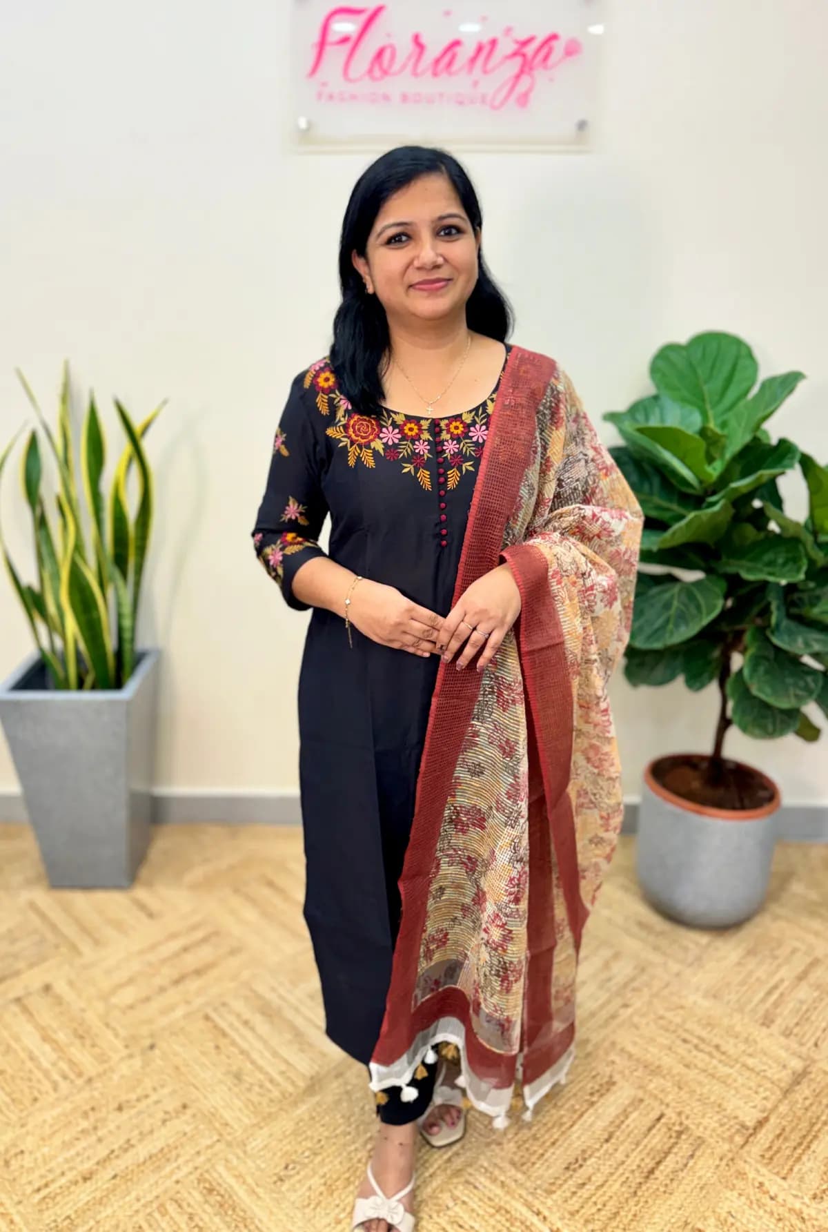 Pre-Book : Florique 3 Piece Set in Slub Silk