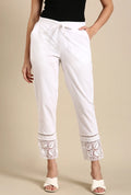 Lace Pant with Floral Lace - 1083