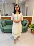 Pure Cotton Hakoba Kurti - 3743