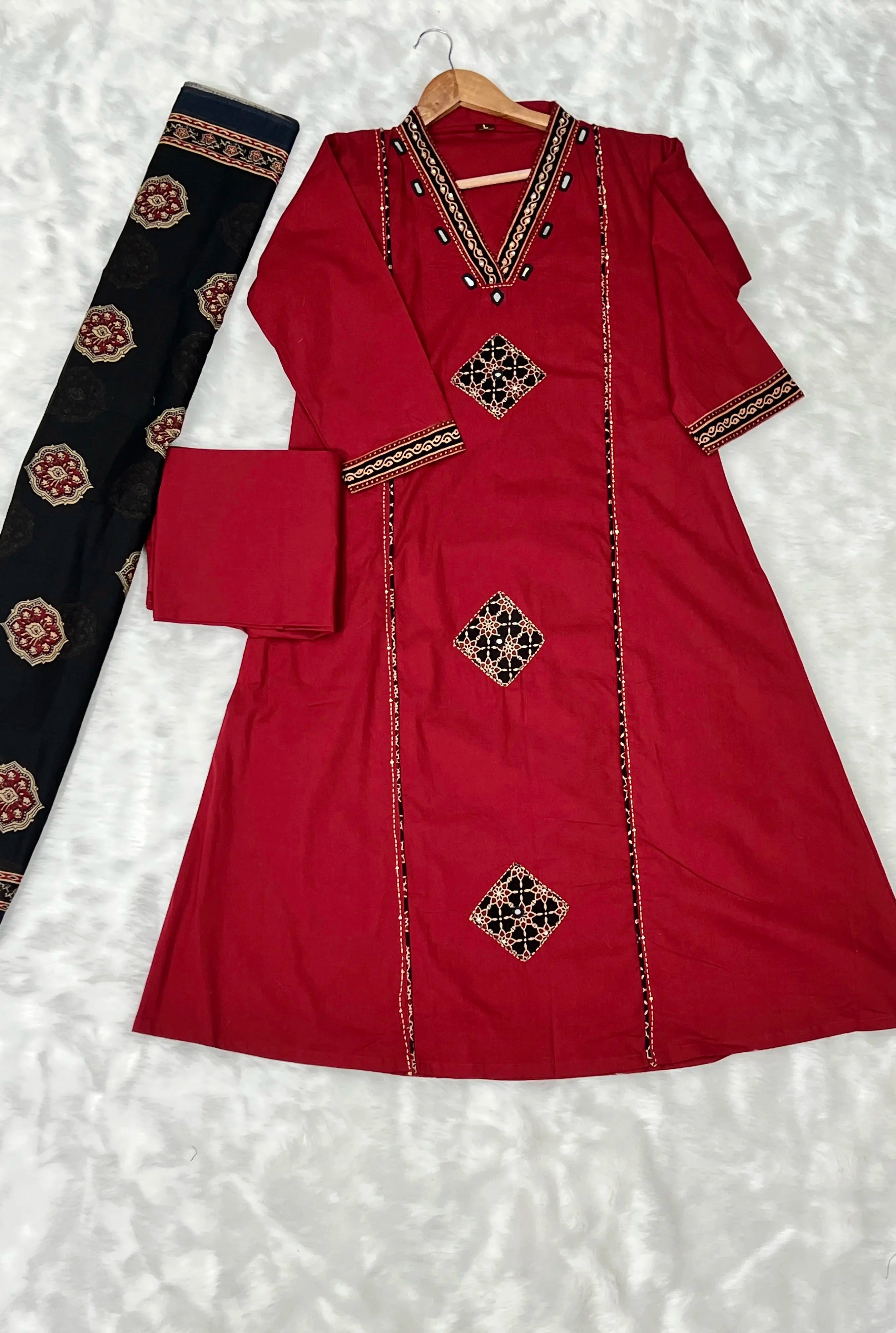3 piece set in cotton - 3623