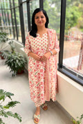 Florista 3 piece set in printed cotton _ 3630